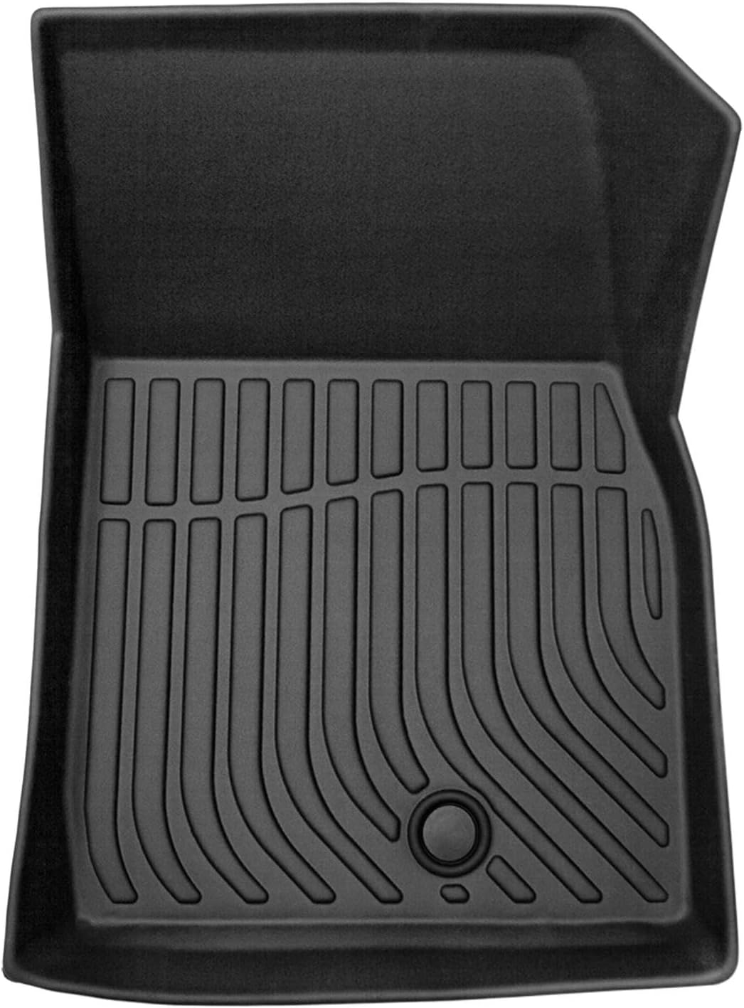 Car Floor Mats For Skoda Octavia 2021 - 2023,TPE All - Weather Floor Mats,Waterproof, Anti - Slip, Durable Interior Protection Accessories,Black - 5 - cjdropshipping