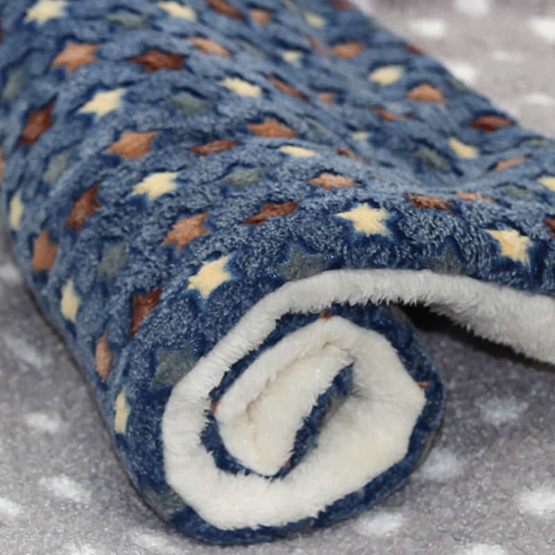 Pets Dog Bed Mat Crate Pad Soft Pet Bed Washable Crate Mat For Large Medium Small Dogs Reversible Fleece Dog Crate Kennel Mat Cat Bed Liner Super Soft Fluffy Premium Fleece Pet Blanket - 5 - CJ