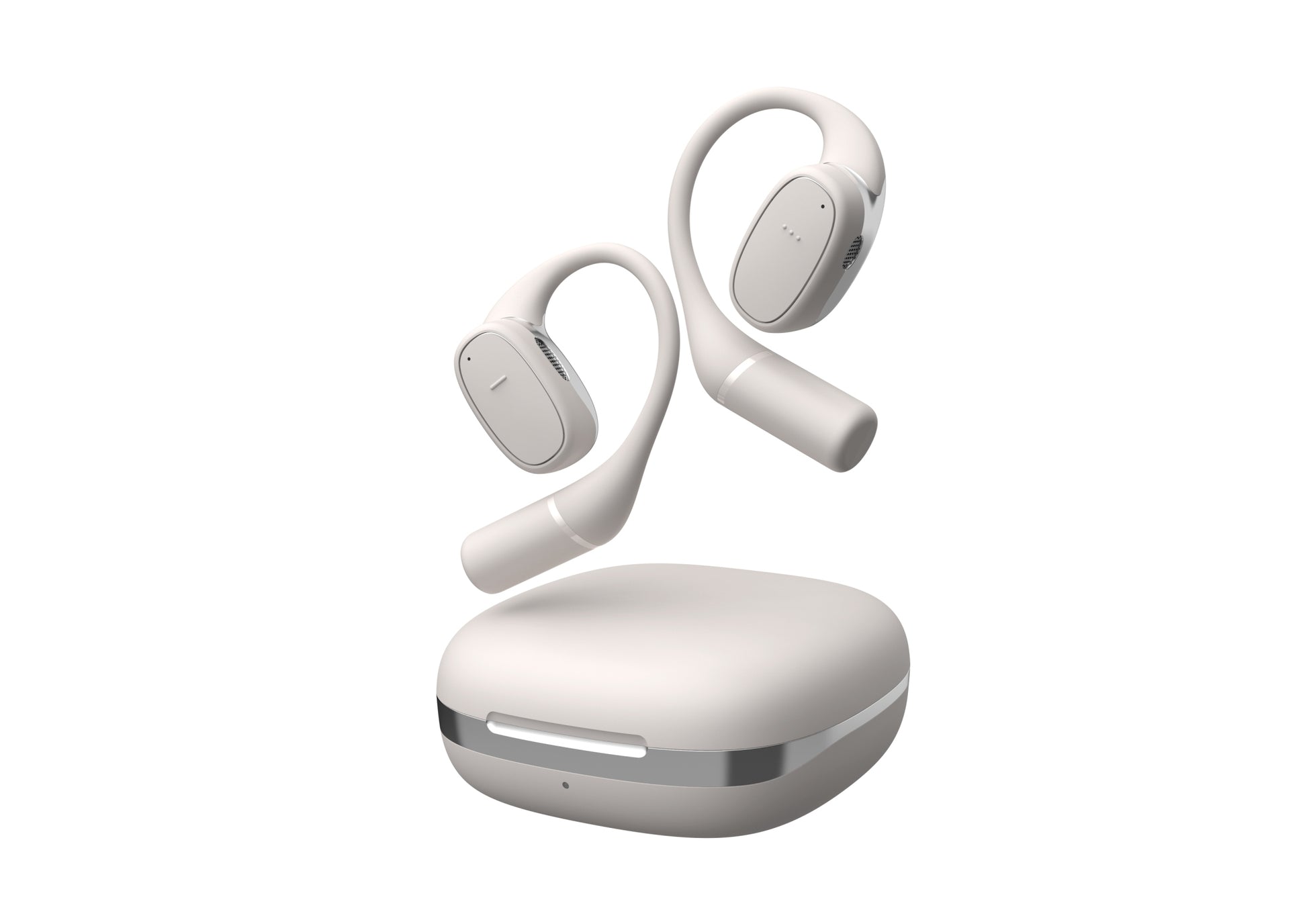 OWS Open-ear Headphones, 5.3 Wireless Earbuds, High-fidelity Stereo Wireless Headphones, 8-hour Playtime Sports Earbuds, With LED Digital Battery Display Charging Case, Perfect For Work, Workouts