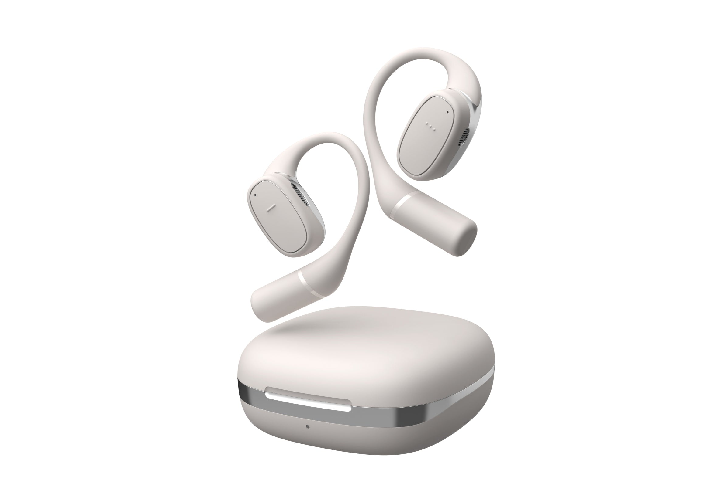 OWS Open - ear Headphones, 5.3 Wireless Earbuds, High - fidelity Stereo Wireless Headphones, 8 - hour Playtime Sports Earbuds, With LED Digital Battery Display Charging Case, Perfect For Work, Workouts - 5 - CJ