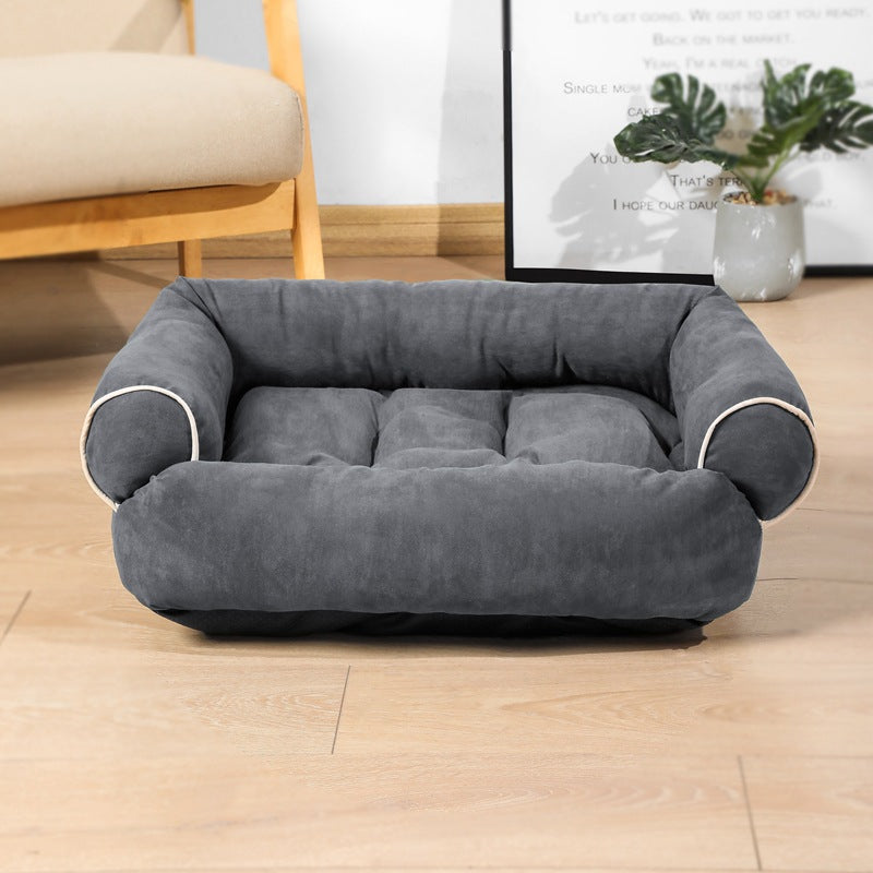 Dog Sofa Bed Sleeping Bag Kennel Cat Puppy Sofa Bed Pet House Winter Warm Beds Cushion - 0 - CJ