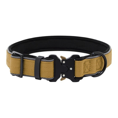 Tactical Dog CollarHarness Reflective Adjustable - 0 - CJ