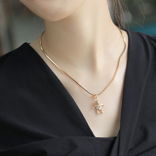 Fashionable New Cute Bear Pendant - 4 - CJ