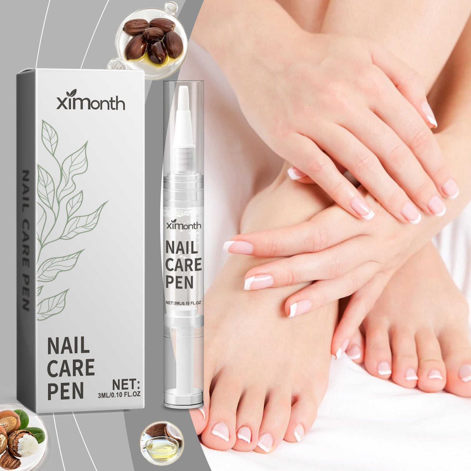 Ximonth Nail Care Pen Gently Repair Hands, Feet, Nails, Nails, Nails, Nails And Nails Moisturize, Soften And Remove Odors - 5 - CJ