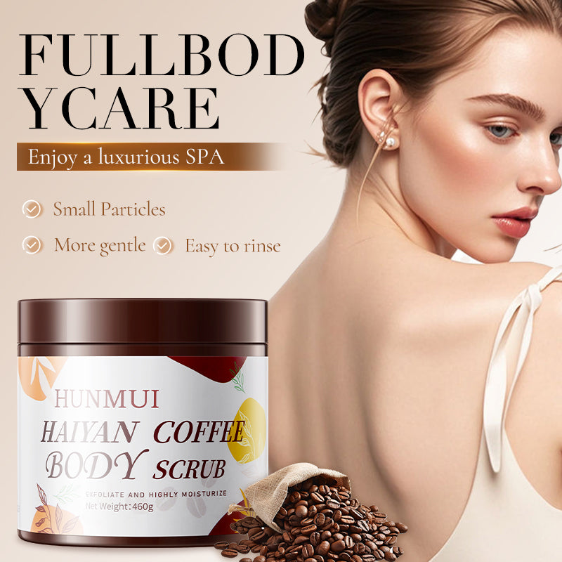 HUNMUI Han Lun Mei Yu Sea Salt Coffee Body Scrub 460g - 4 - CJ