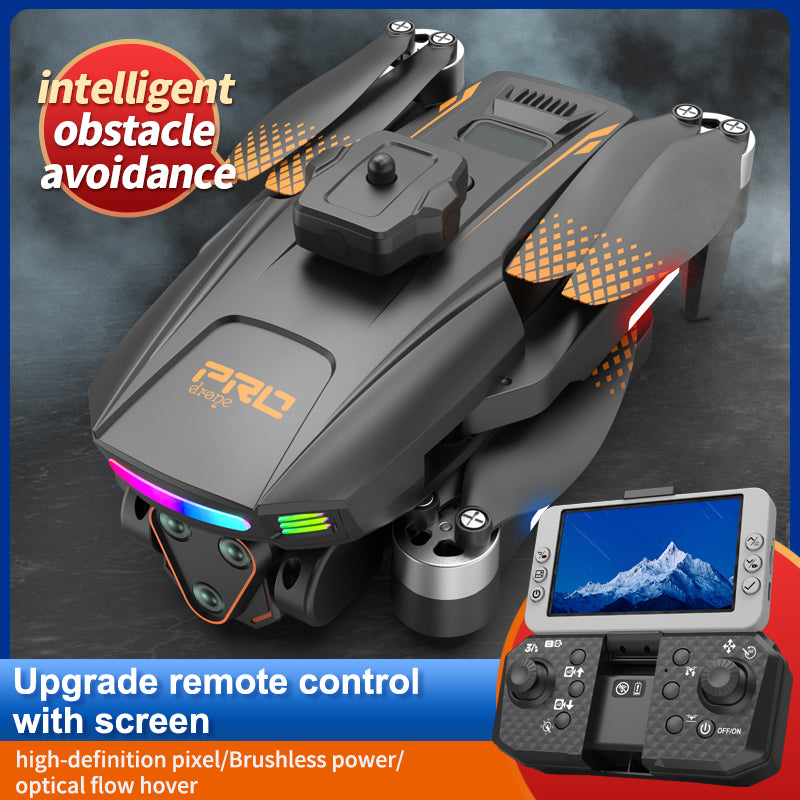 2026 New Foldable Four - axis Aerial Photography Drone X01 With 4.5 - inch Independent Display, Equipped With Dual Camera, WIFI USB Charging, Remote Control, Electric Adjustable Camera, Support Multi - angl - 5 - CJ
