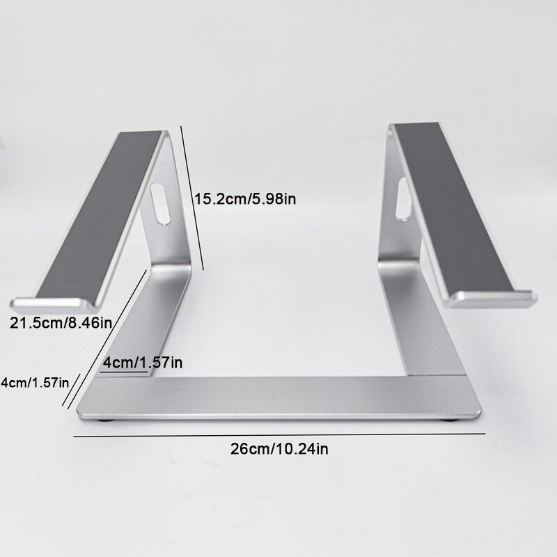 Laptop Tablet Stand Metal Portable Riser Bracket Hold Desk Table Mount - 5 - CJ