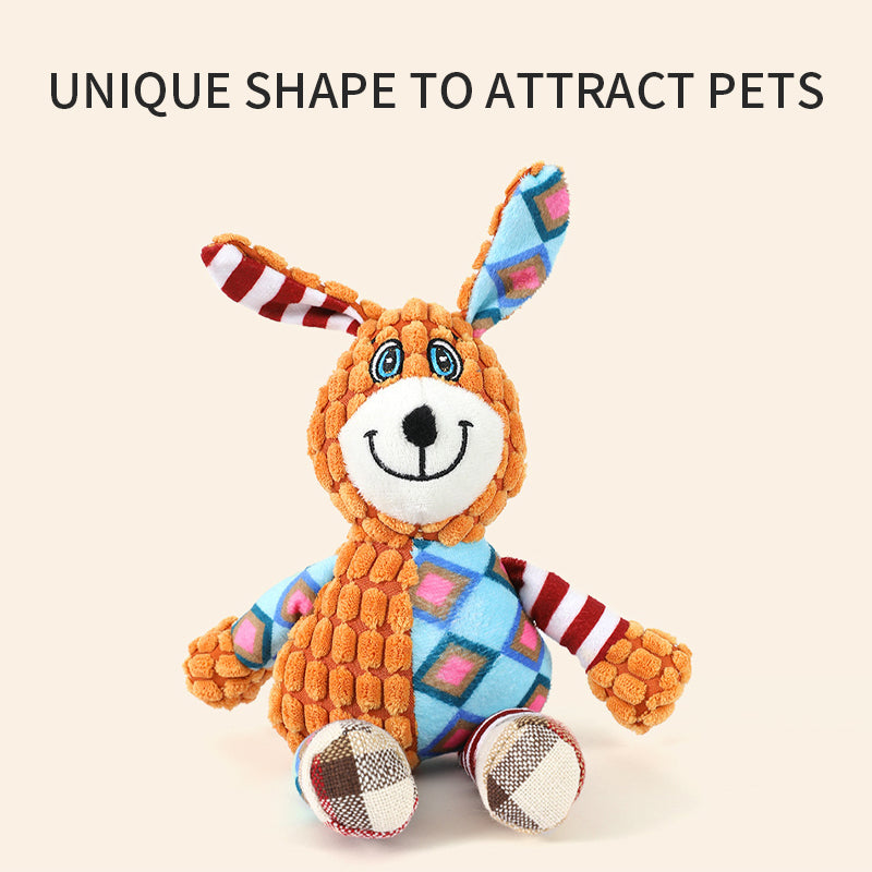 Interactive Dog Toys For Aggressive Chewers Dog Squeaky Toys   Pet Grinding Teeth Plush Toy, Chewing Toy For Dog Interactive Supply Dog Toys Dog Toys For Aggressive Chewers - 5 - CJ
