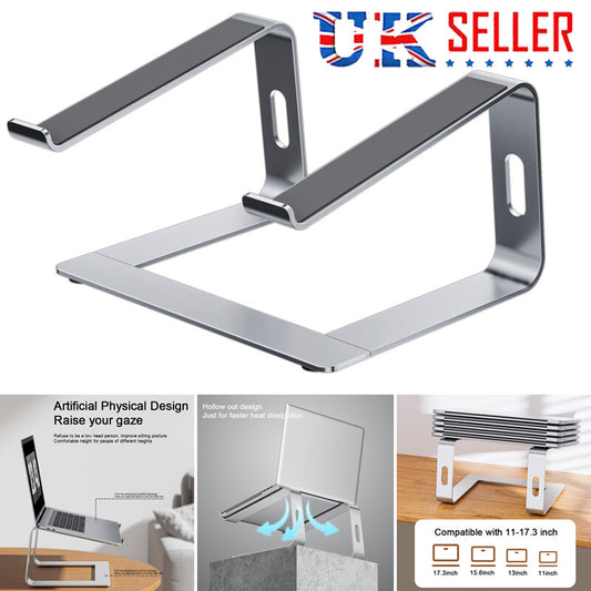 Laptop Tablet Stand Metal Portable Riser Bracket Hold Desk Table Mount - 5 - CJ