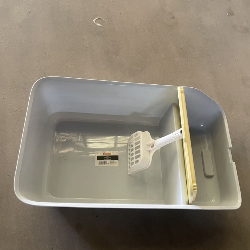 Small Square Cat Litter Box - 5 - CJ
