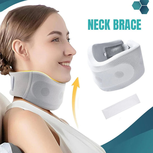 Neck Brace For Neck Pain And Support, Neck Support Brace, Adjustable Cervical Collar Soft Foam Neck Brace Support Adjustable Braces With Replacement Cover For Home School Office Travel - 5 - CJ