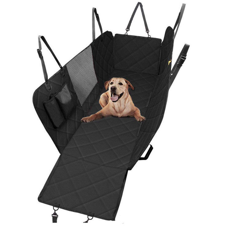 Car Pet Mat Car Dog Mat Car Rear Waterproof Pet Dog Mat Pet Supplies - 0 - CJ - Black - CJQC126647903CX