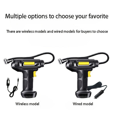 Car Tire Inflator  Wireless Intelligent Digital Display Portable Handheld Car Inflator  Bicycle - 5 - cjdropshipping