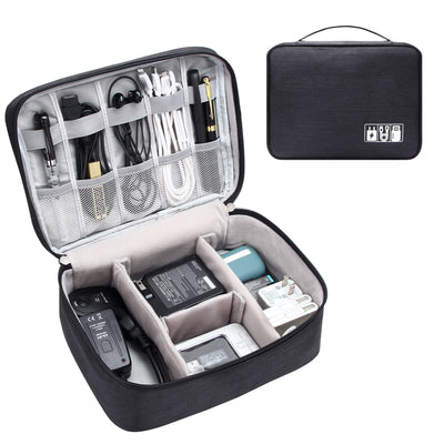 Electronics Organizer Travel Cable Organizer Bag Waterproof Portable Digital Storage Bag Electronic Accessories Case Cable Charger Organizer Case - 5 - CJ