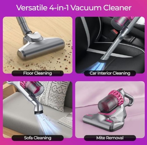 4 In 1 Cordless Vacuum Cleaner - 5 - CJ