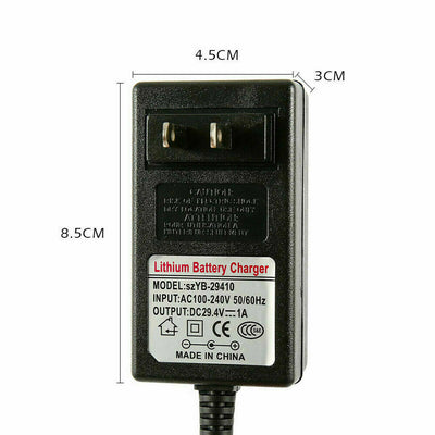 Charger, Balance Car, 3 - hole, 24V 1A, US Standard - 5 - CJ