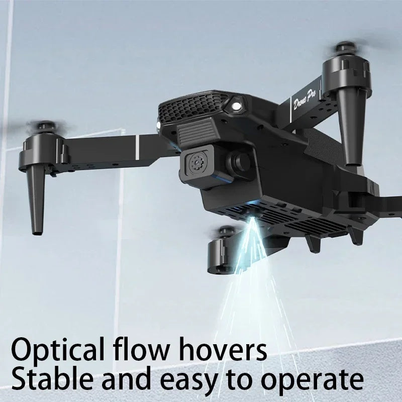 E88 Pro Mini Drone With Screen Control 4K Dual Camera Optical Flow Positioning LED Lighting Remote Control - 5 - CJ