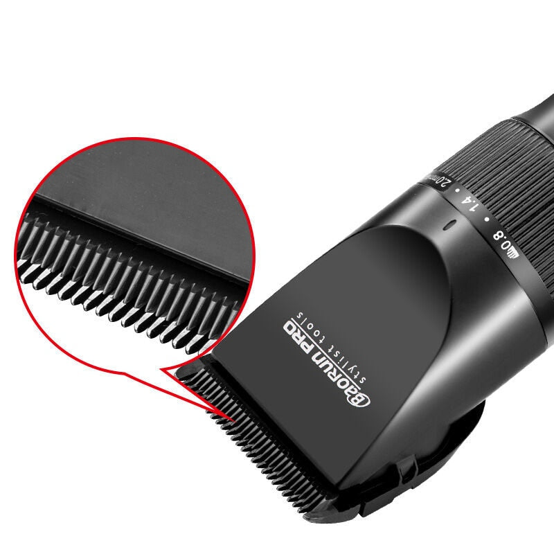 Super Quiet Professional Rechargeable Hair Trimmer - 0 - CJ