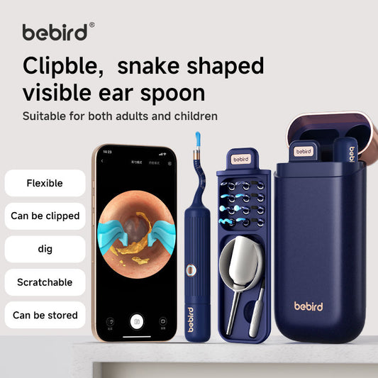 Bebird EarSight Plus Earwax Removal Tool Ear Canal Cleaner, Equipped With A Camera For Ear Nose Throat Examination. - 5 - CJ