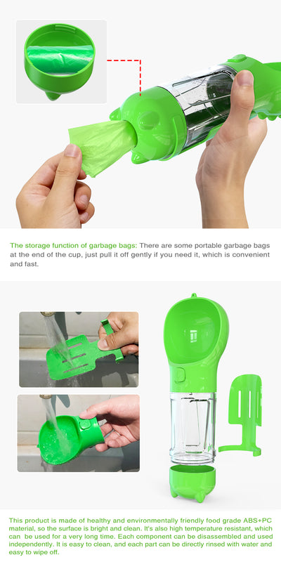 Pet Multi - functional Water Bottle - 0 - CJ