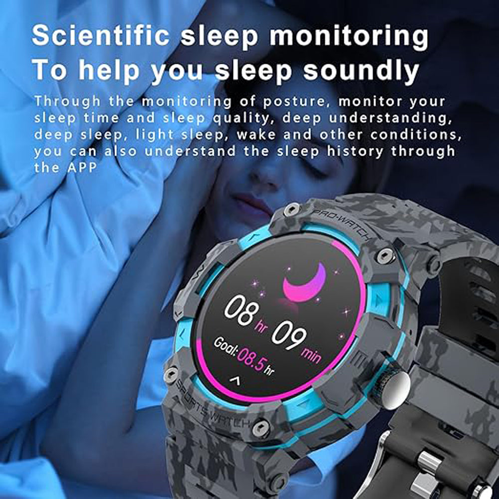 Smartwatch With GPS 1.39 Inch TFT Screen IOS Android Bluetooth 5.3,Sports Smartwatch With LED - 5 - CJ