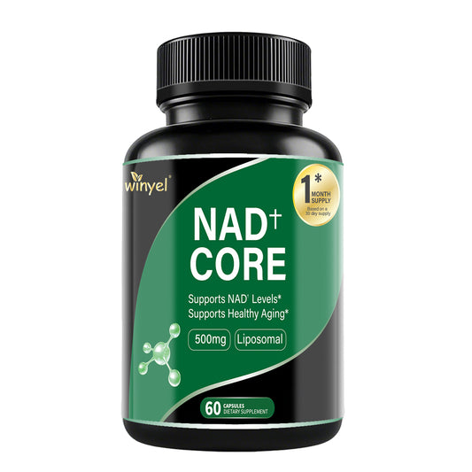 60 Capsules Of High - concentration Liposomal NAD Enhancer - Energy, Focus, And Healthy Aging, Containing Nicotinamide Riboside, Resveratrol, And Rutin - High - quality, High - purity Formula - 5 - CJ