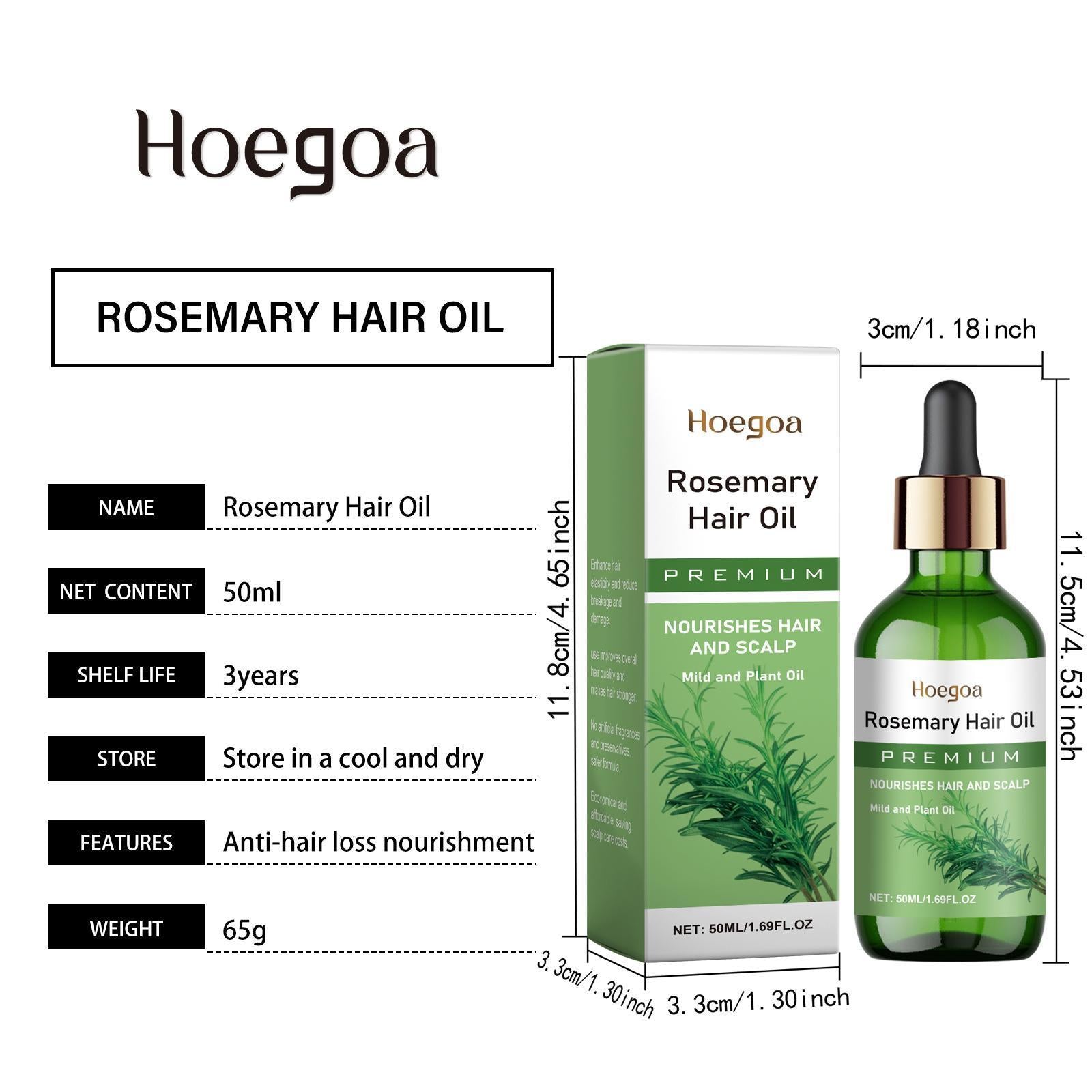Rosemary Hair Oil Strengthens, Softens And Nourishes Hair - 5 - CJ