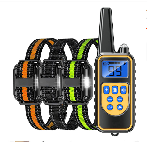 Remote Control Dog Training Device Dog Collar - 0 - CJ