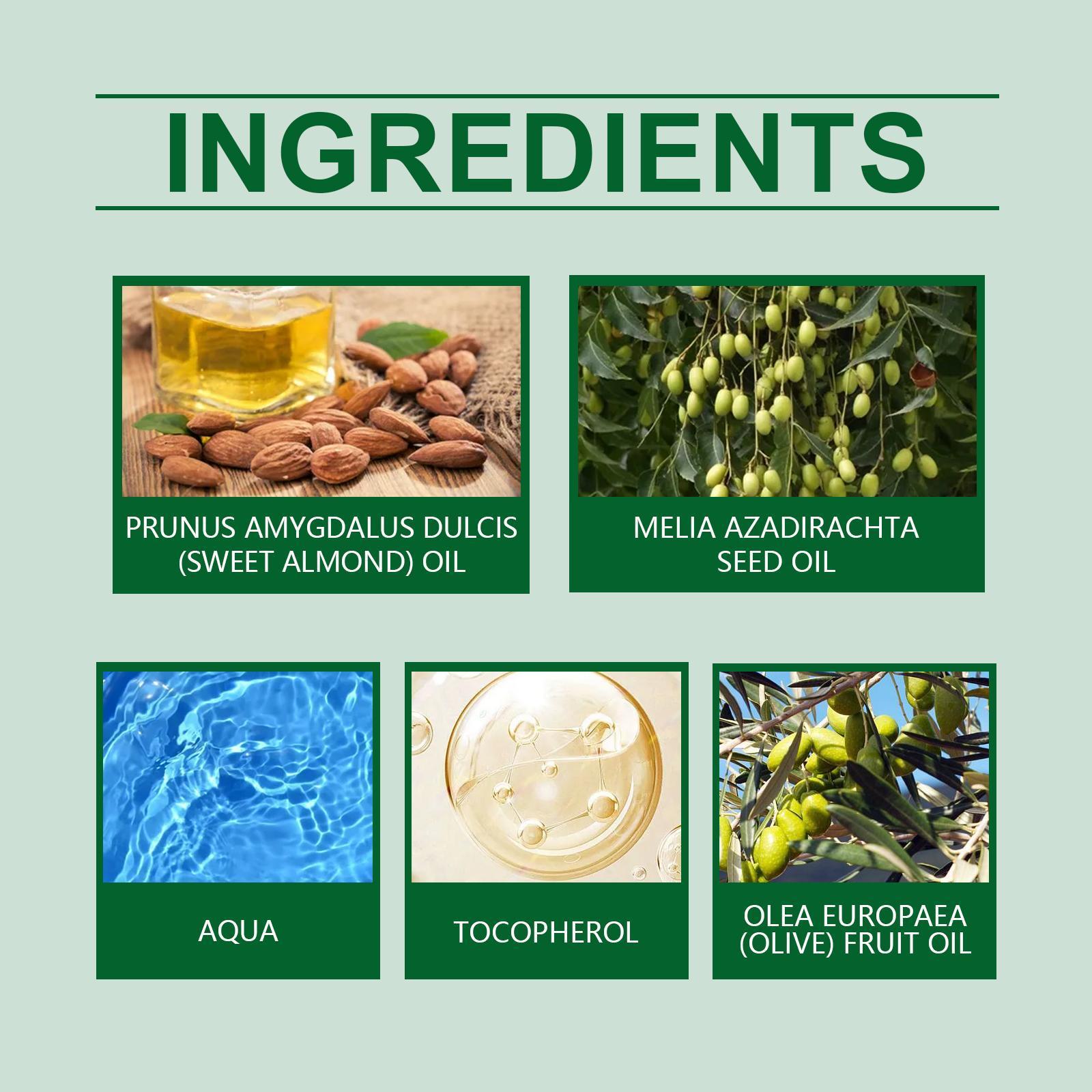 Yihe Neem Oil Care Essential Oil Nourishes Scalp Skin Neem Oil Massage Oil - 5 - CJ