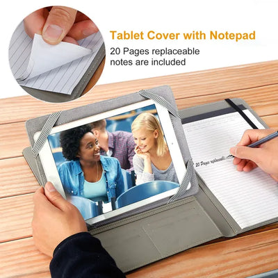 Organizer Case For 9.7in Tablet PC Business Tablet Portfolio With A5 Notepad Paper Pad Card Holder - 5 - CJ