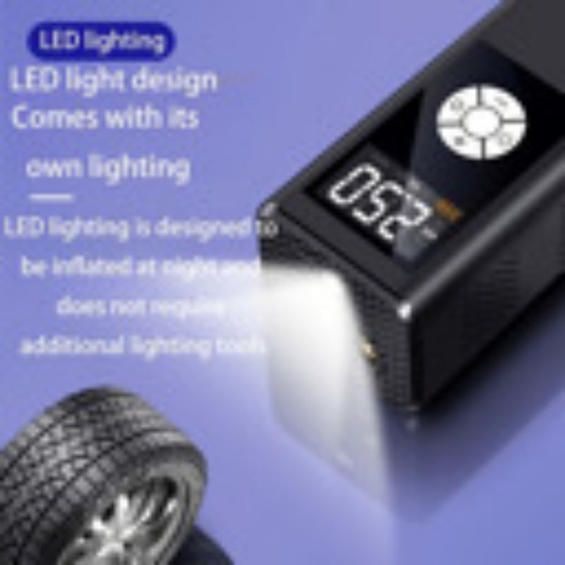 Wireless Car Inflatable  High - power Portable Intelligent Digital Display Inflatable Treasure Multi - function Wireless Charging - 5 - CJ