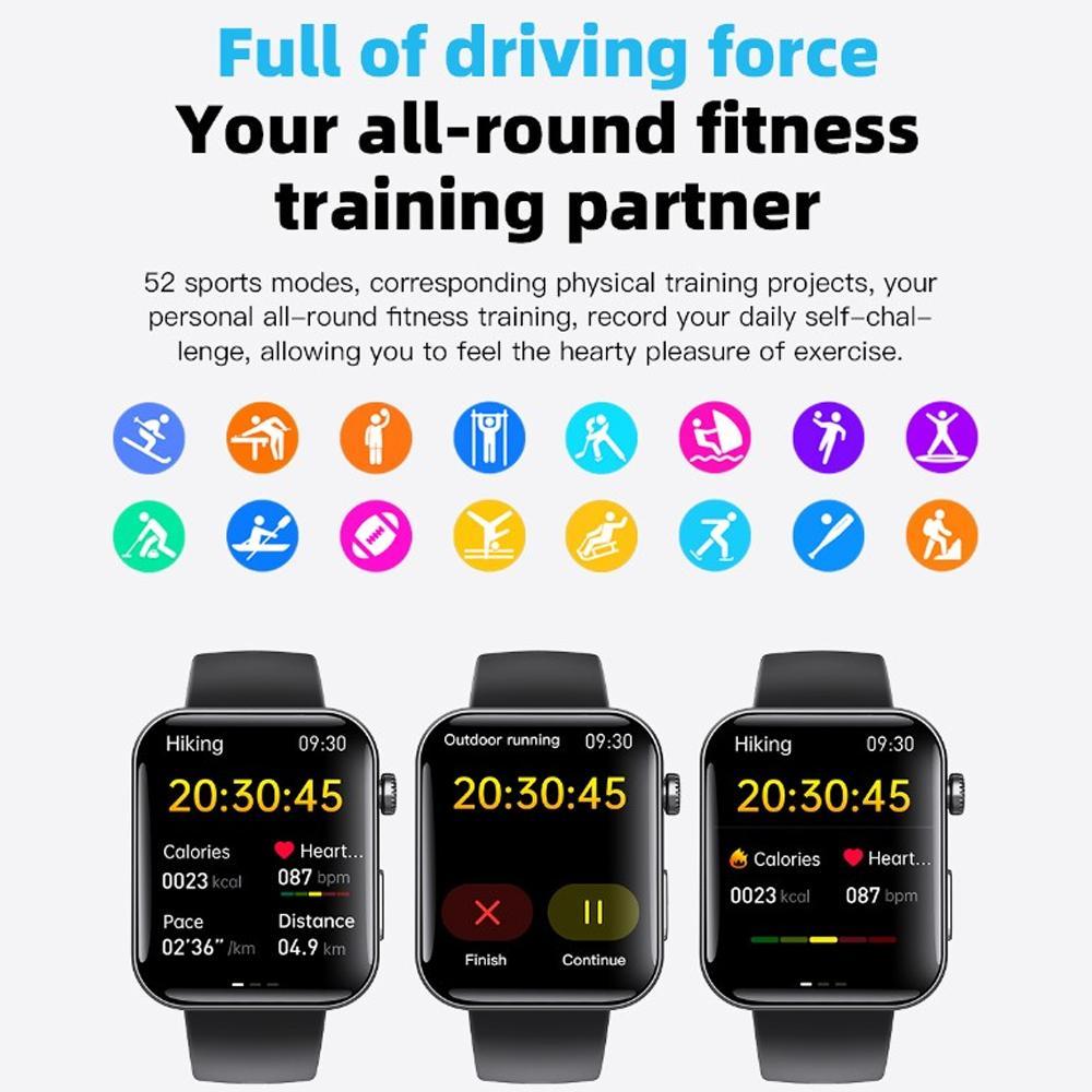 Smart Watch For Men Women Healthy Mornitoring Ips Screen Fitness Tracker With Bluetooth Call  IP67 Waterproof Heart Rate Sleep SpO2 Monitor Pedometer Multiple Sports 7 Days Battery Life - 5 - CJ