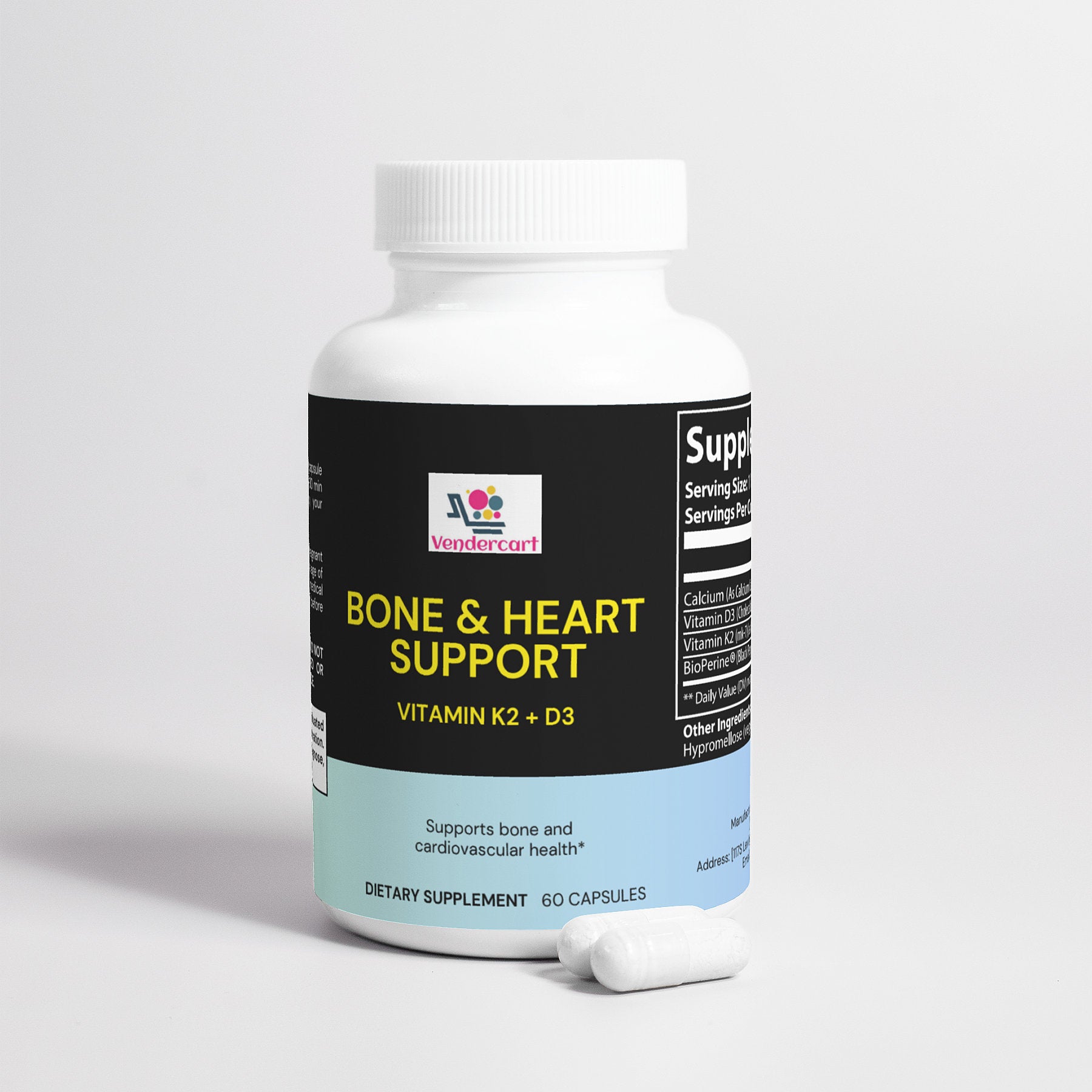 BONE AND HEART SUPPORT WITH VITAMIN K2 AND D3 - 5 - CJ
