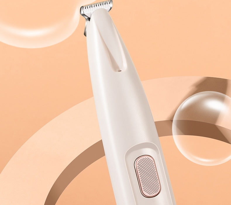 Pets Dog Paw Trimmer With LED Light Fully Waterproof Pet Hair Trimmer With LED Display Dog Clippers For Grooming Widen Blade - 0 - CJ