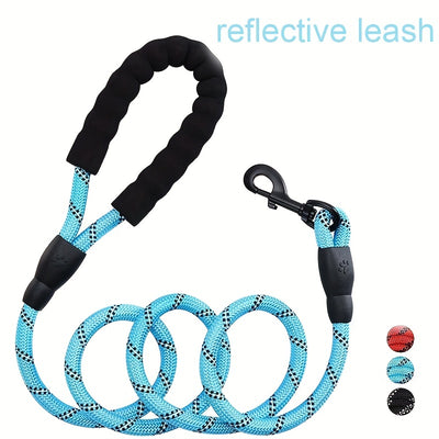 Dogs Leash Running Elasticity Hand Freely Pet Products Dogs Harness Collar Jogging Lead And Adjustable Waist Rope Puppy Leash Lead Training Padded Handle Reflective - 5 - CJ