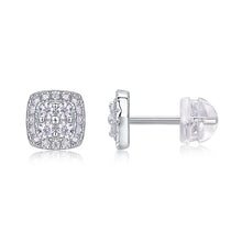 1Fog Sea - Fashionable And Luxurious Diamond Jewelry Set With Moissanite S925 Sterling Silver And Platinum - plated Stud Earrings Prohibit TikTok sales - 5 - CJ