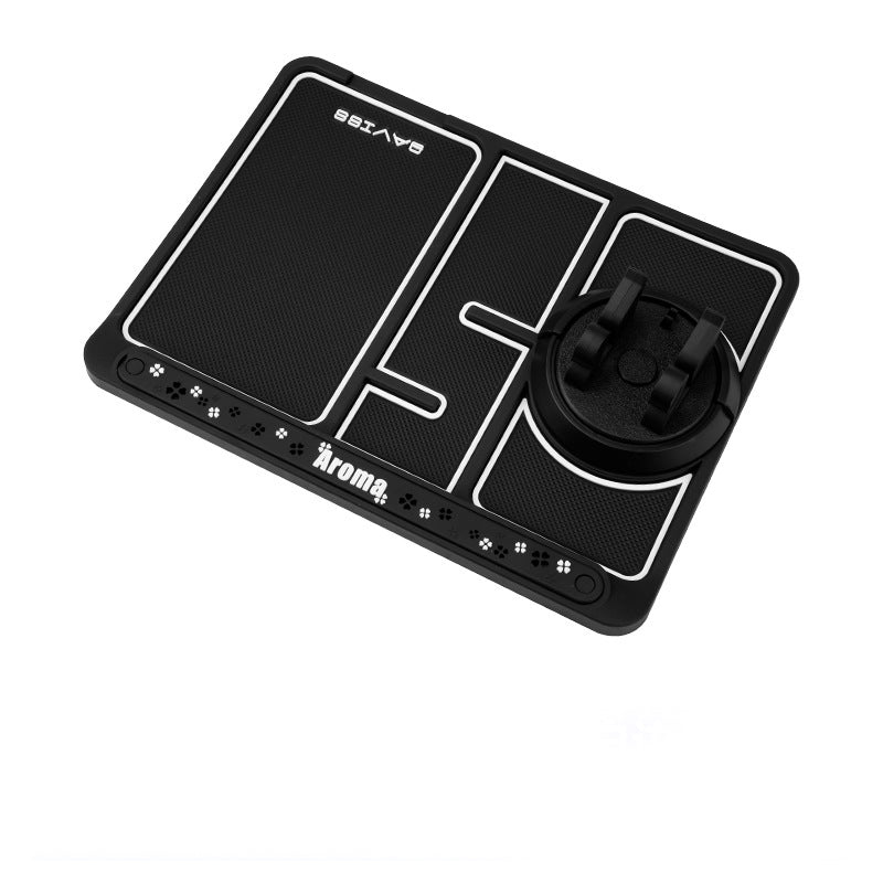 Non - Slip Car Phone Pad For 4 - in - 1 Car Parking Number Card Anti - Slip Mat Auto Phone Holder Sticky Anti Slide Dash Phone Mount - 0 - CJ - White - 1PC - CJQC138570802BY