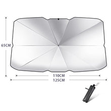 Foldable Car Windshield Sun Shade Umbrella UV Protection Heat Insulation Parasol Auto Front Window Cover Interior Protector Summer Gadgets - 0 - CJ