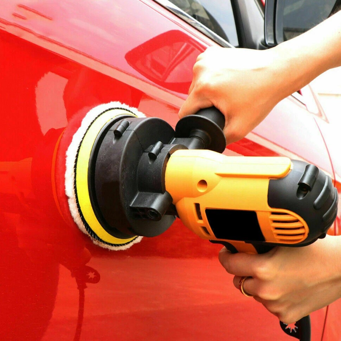 31Pcs Electric Polisher Buffer Sander Car Polisher With Polishing Sponge Kit - 5 - CJ