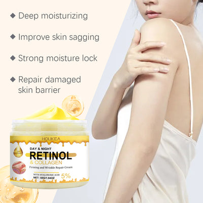 Houkea Firming Moisturizer Moisturizes, Hydrates, Lifts, Care For Skin, Softens, Brightens And Brightens Body Care Cream - 5 - CJ