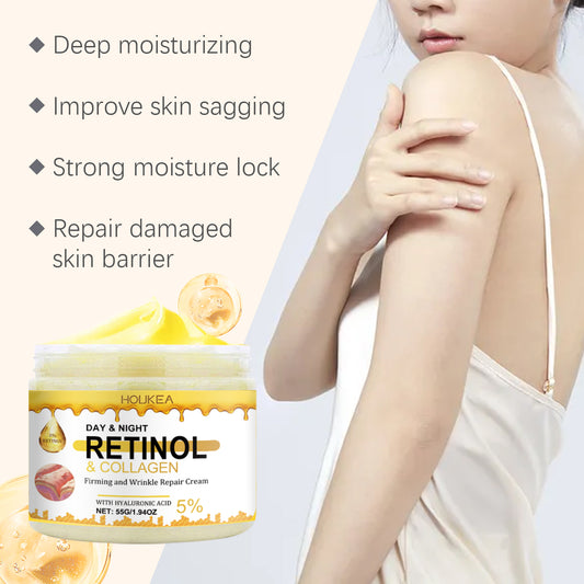Houkea Firming Moisturizer Moisturizes, Hydrates, Lifts, Care For Skin, Softens, Brightens And Brightens Body Care Cream - 5 - CJ