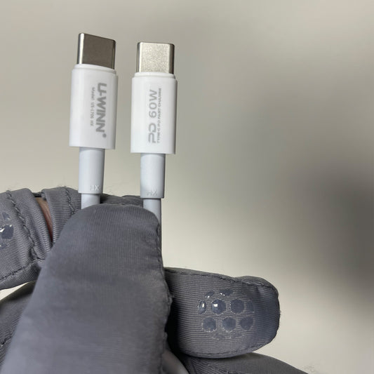 L706 USB - C To USB - C Cable PD 60W 1M White USB 3.0 UWINN - 5 - CJ