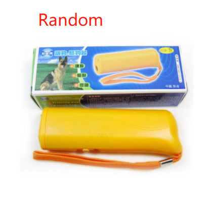 3 - in - 1 Anti Barking Dog Training Device Ultrasonic Dog Training Repeller  LED Flashlight - 0 - CJ - Random - CJJJCWGX00011 - Random
