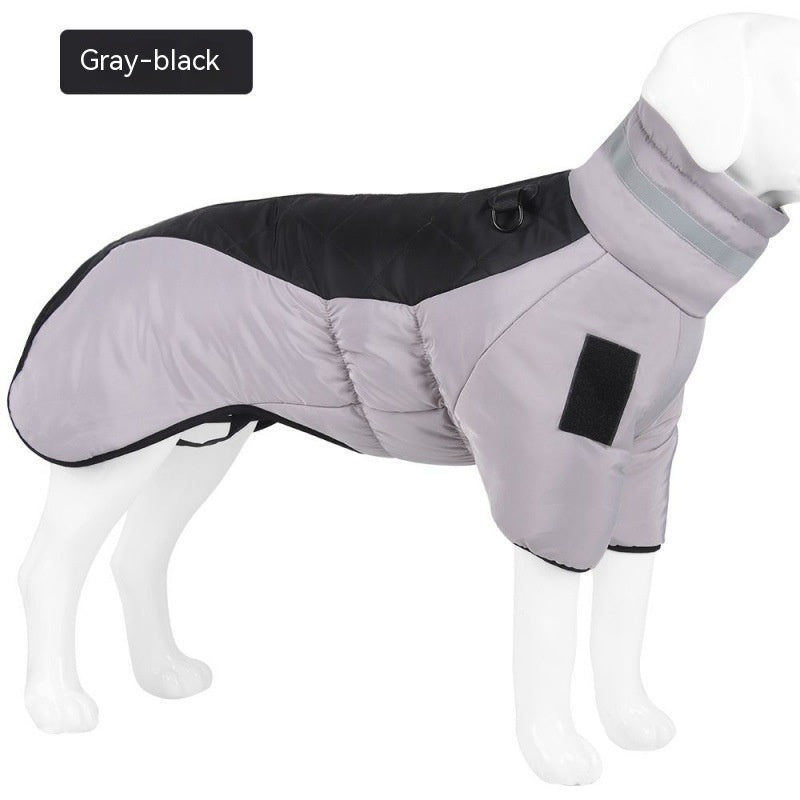 New Winter Dog Coat Waterproof Pet Clothes For Medum Large Dogs Warm Thicken Dog Vest Custome Labrador Jacket - 0 - CJ