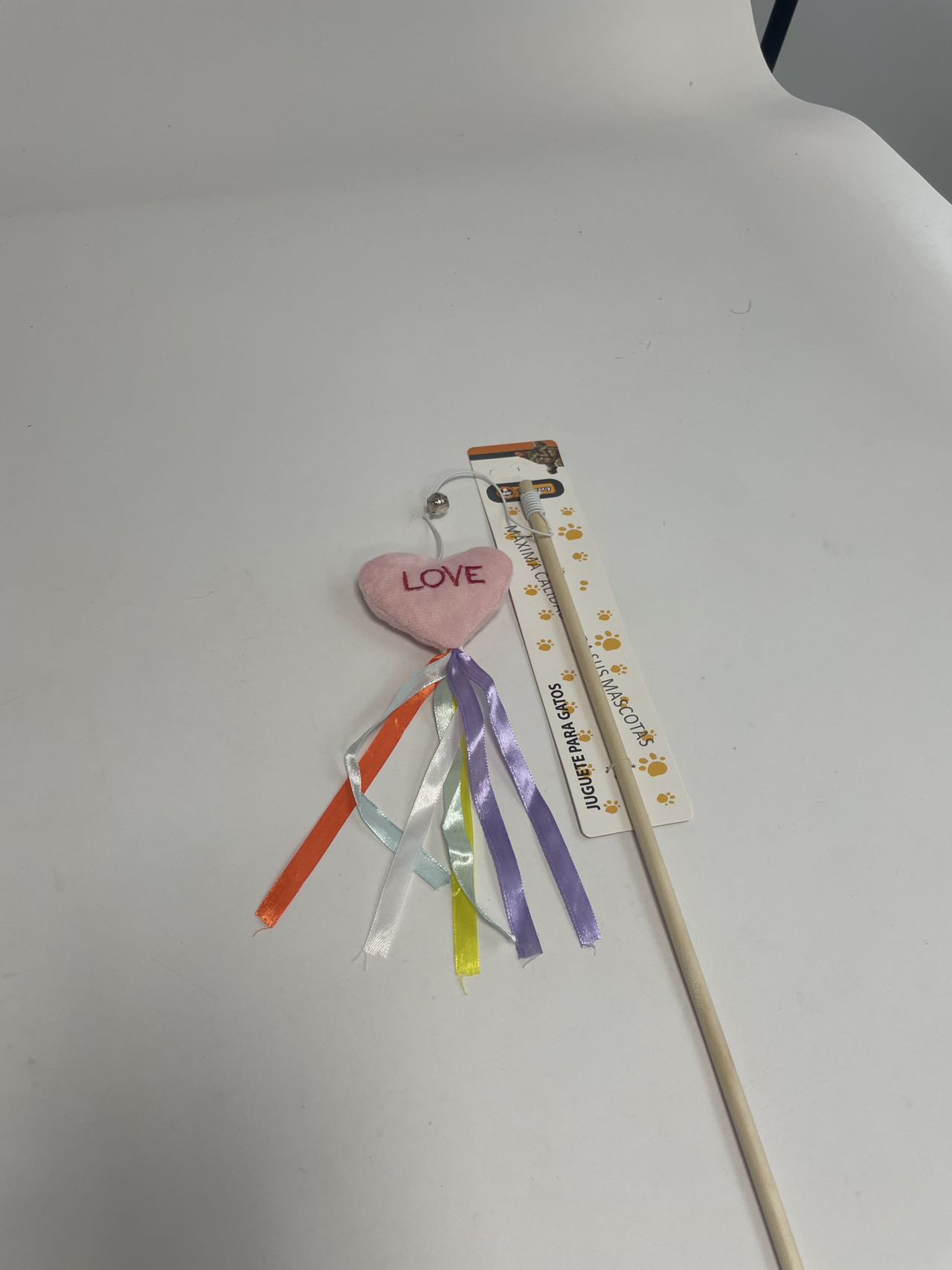 Doll Ribbon Wooden Pole Cat Teaser - 5 - CJ