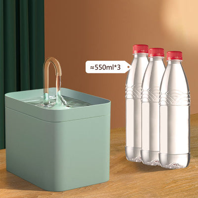 Automatic Cat Water Fountain Auto Filter USB Electric Mute Cat Drinker Bowl 1.5L Recirculate Filtring Drinker For Cats Pet Water Dispenser - 4 - CJ