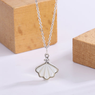 Pure Silver Jewelry Light Luxury Little Bellies Pure Silver Necklace Female - 4 - CJ