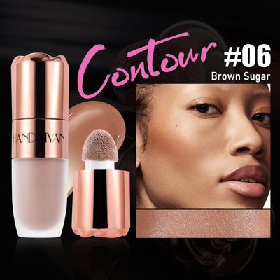 Highlighter Repair 8 - color Three - dimensional Easy To Apply - 0 - CJ - 7.6ML - Highlight Contour Liquid 06 - CJYD224384606FU