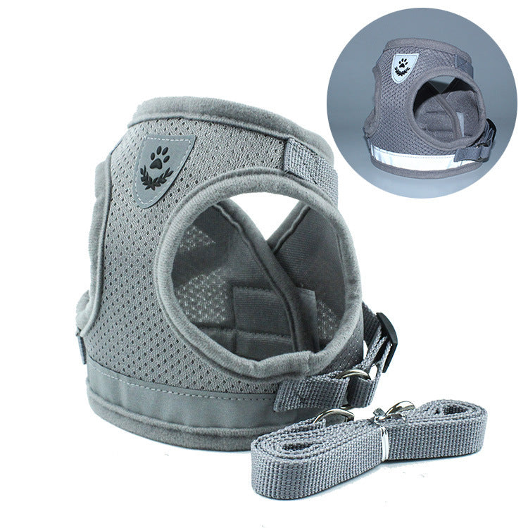 Pet Car Seat Belt Pet Leash - 0 - CJ - GreyA - S - CJJJCWGY00012 - GreyA - S