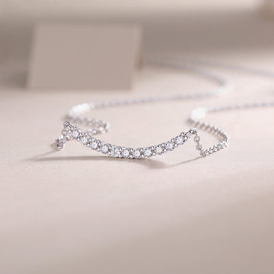 1Relaxed Feel - A Fashionable And Luxurious Diamond Jewelry Pendant Set With Moissanite S925 Sterling Silver Prohibit TikTok sales - 5 - cj